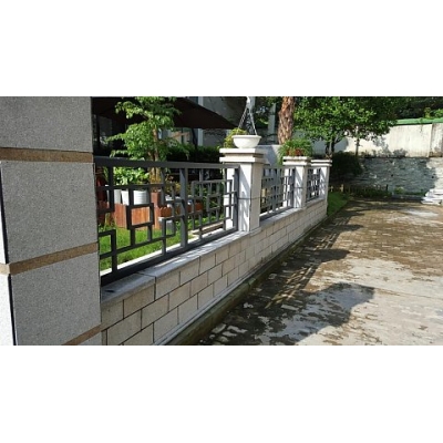 Iron art enclosures