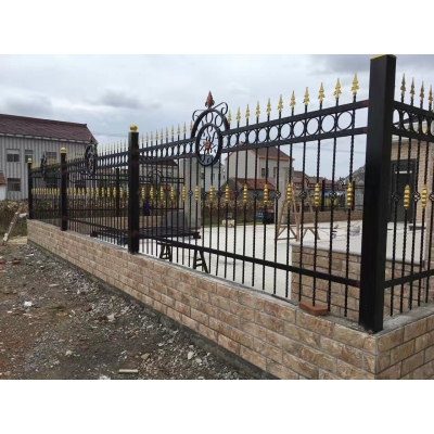 Iron art enclosures