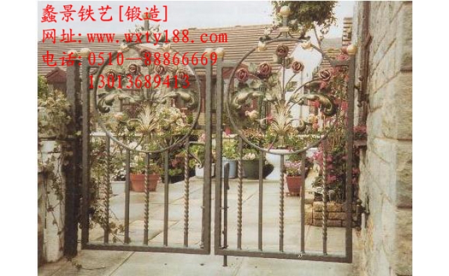 庭院鐵藝大門